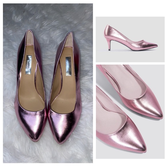 INC International Concepts Shoes - INC Metallic Heel Pumps
